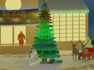 New years project 3D Model