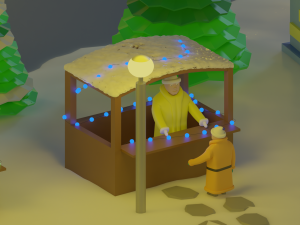 New years project 3D Model