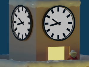 New years project 3D Model