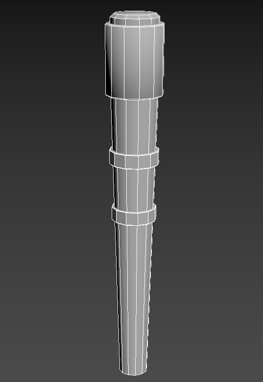 3d hand torch
