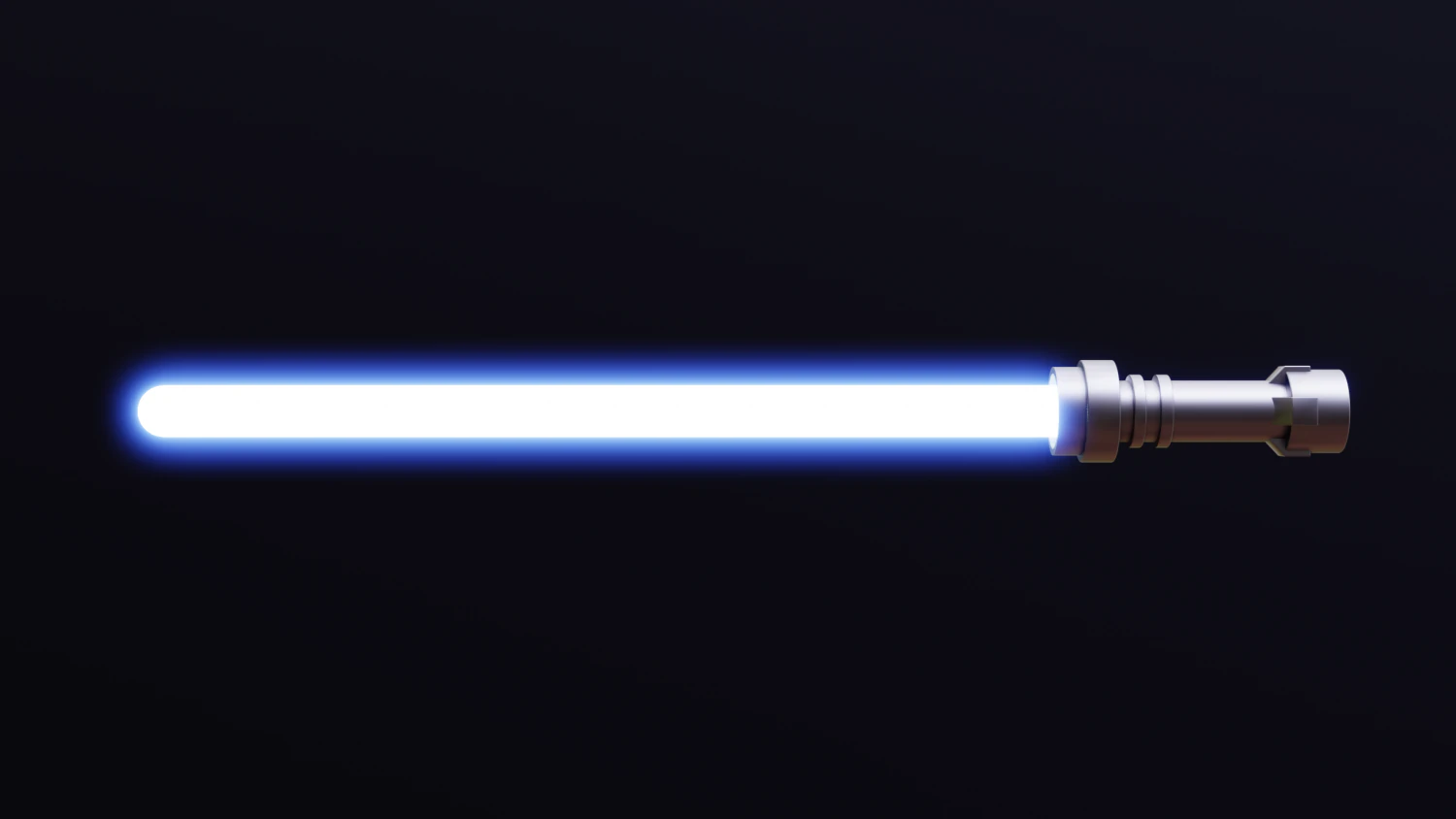 Lego Lightsaber 3D Model .c4d .max .obj .3ds .fbx .stl .blend 