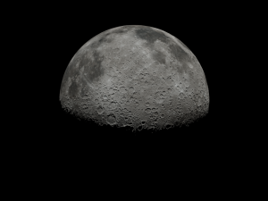 3D Moon Model Modello 3D