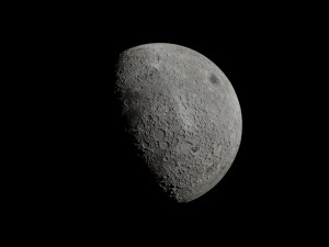 3D Moon Model 3D Model