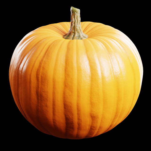 Pumpkin Modelo 3D .c4d .max .obj .3ds .fbx .stl .blend 