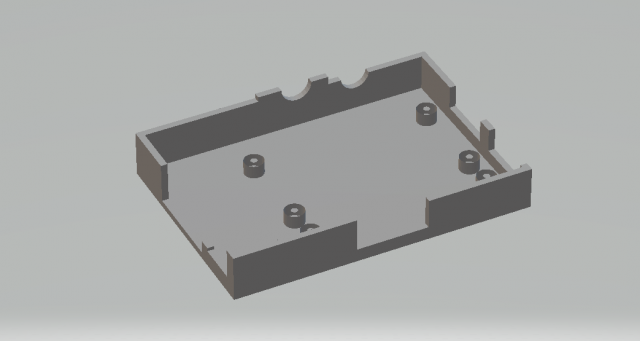Raspberry Pi case Modèle 3D .c4d .max .obj .3ds .fbx .stl .blend 