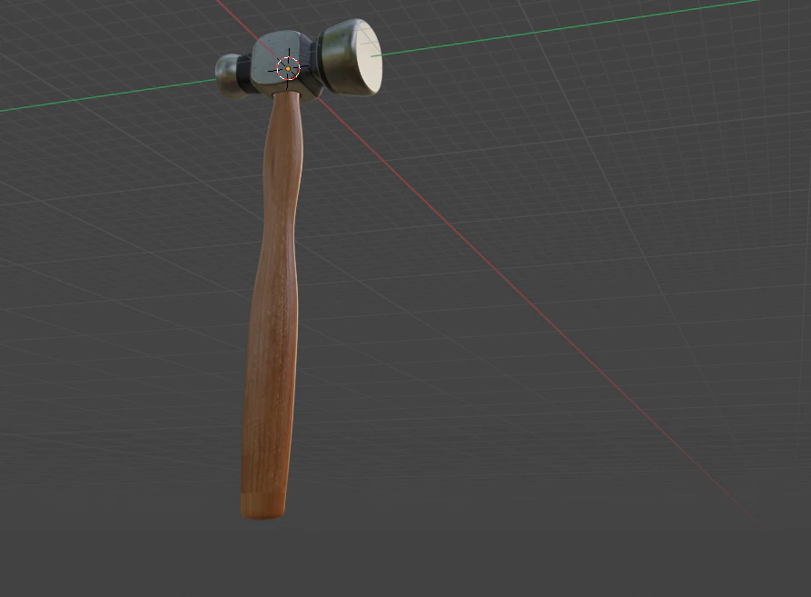 Hammer 3D Model .c4d .max .obj .3ds .fbx .stl .blend 