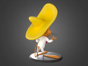 Speedy Gonzales for printing 3D Print Model