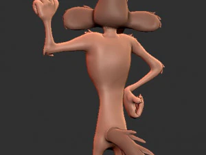 Wile E Coyote 3D Print Model