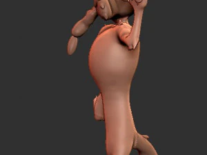 Wile E Coyote 3D Print Model