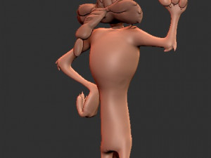 Wile E Coyote 3Dプリントモデル