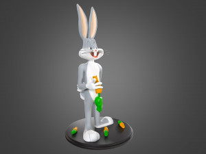 Bugs Bunny for printing Model Cetak 3D