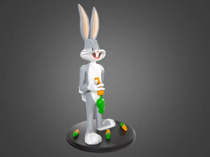 Bugs Bunny for printing 3D Print Model