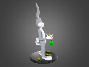 Bugs Bunny for printing 3D Print Model