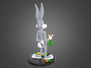 Bugs Bunny for printing Model Cetak 3D