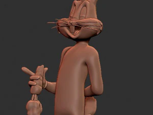Bugs Bunny for printing 3D Print Model
