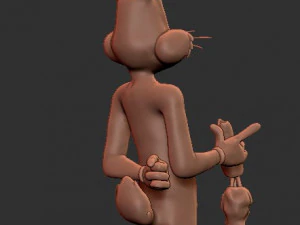 Bugs Bunny for printing 3D Print Model