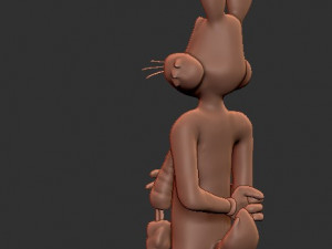 Bugs Bunny for printing Model Cetak 3D