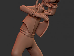 Goofy for printing 3D Принт Модель