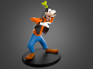 Goofy for printing 3D Принт Модель