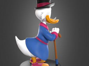 Scrooge Mc Duck Modèles 3D en vedette