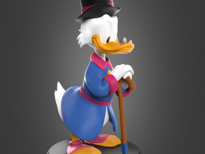 Scrooge Mc Duck Modèles 3D en vedette