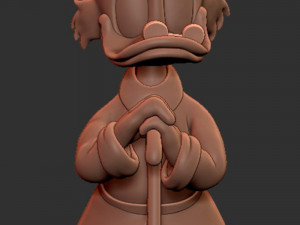 Scrooge Mc Duck Modèles 3D en vedette