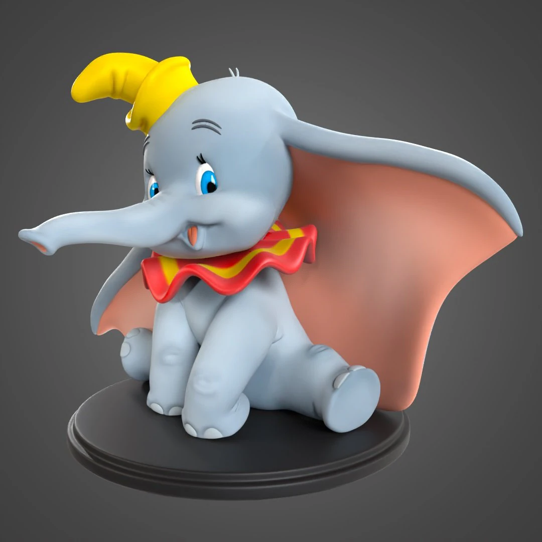 Dumbo for printing 3D Print Model .c4d .max .obj .3ds .fbx .stl .blend 