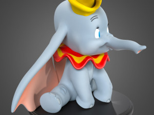 Dumbo for printing 3D-Druckmodell