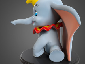 Dumbo for printing 3D-Druckmodell