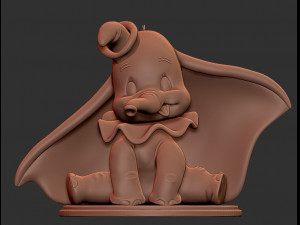Dumbo for printing 3D-Druckmodell