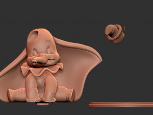 Dumbo for printing 3D-Druckmodell