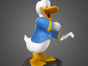 Donald Duck for printing Model Cetak 3D