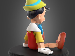 Pinocchio for printing 3D Принт Модель