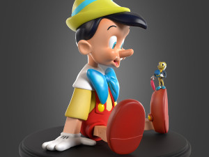 Pinocchio for printing 3D Принт Модель
