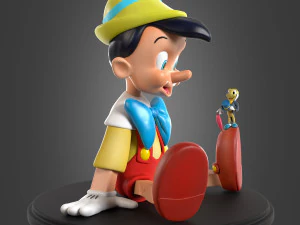 Pinocchio for printing 3D Print Model