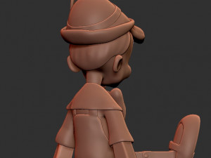 Pinocchio for printing 3D Принт Модель