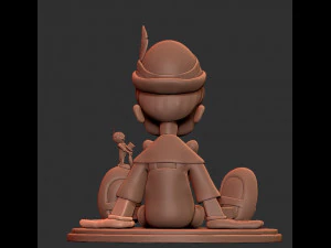 Pinocchio for printing 3D Print Model