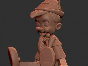 Pinocchio for printing 3D Print Model