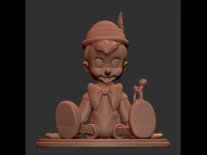 Pinocchio for printing 3D Принт Модель