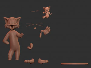Tom and Jerry for printing 3D Print Model