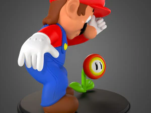 Mario for printing 3D Print Model