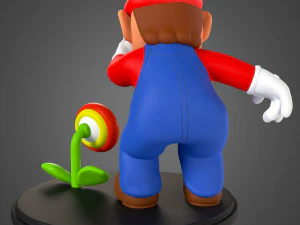 Mario for printing 3D Print Model