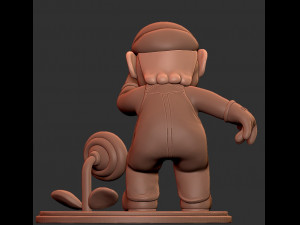 Mario for printing 3D Принт Модель