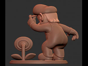 Mario for printing 3D Print Model