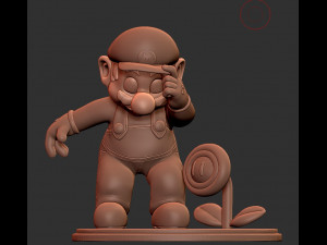 Mario for printing 3D Принт Модель