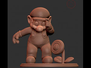 Mario for printing 3D Print Model