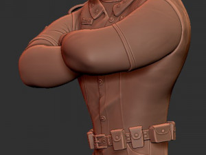 Chief Bogo Zootopia for printing 3D प्रिंट मॉडल