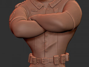 Chief Bogo Zootopia for printing 3D प्रिंट मॉडल