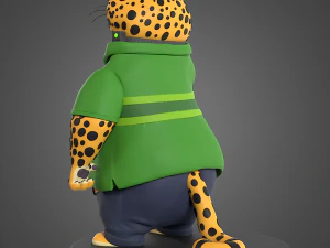 Clawhauser Zootopia for printing 3D Print Model