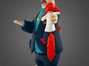Polar Bear and Nick Wilde from Zootopia for printing 3D Принт Модель